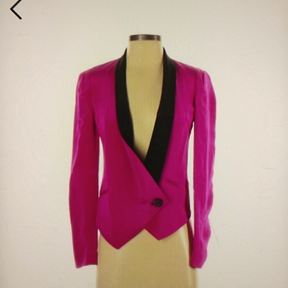 Rebecca Minkoff Silk Blazer